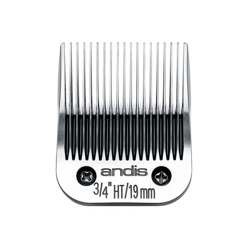 Andis 63980 UltraEdge Detachable Blade Size 3/4" HT – Carbon Steel Pet Clipper Blade, 3/4" Cut Length, Professional Grooming Performance