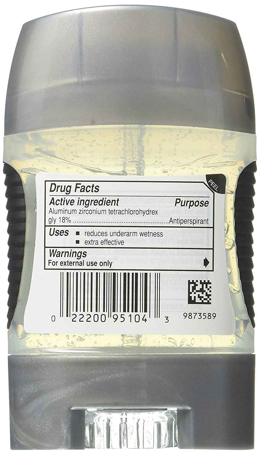 Speed Stick Anti-Perspirant Deodorant Power Clear Gel 3 oz (Pack of 5)