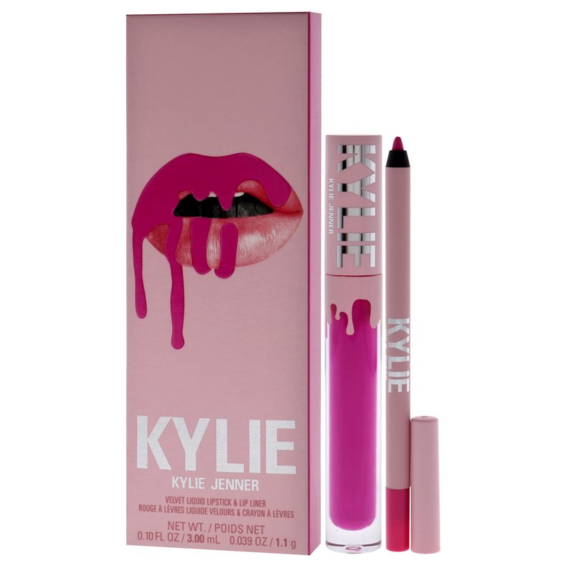 Velvet Lip Kit - 306 Say No More by Kylie Cosmetics for Women - 2 Pc 0.10 oz Velvet Liquid Lipstick, 0.03 oz Lip Liner