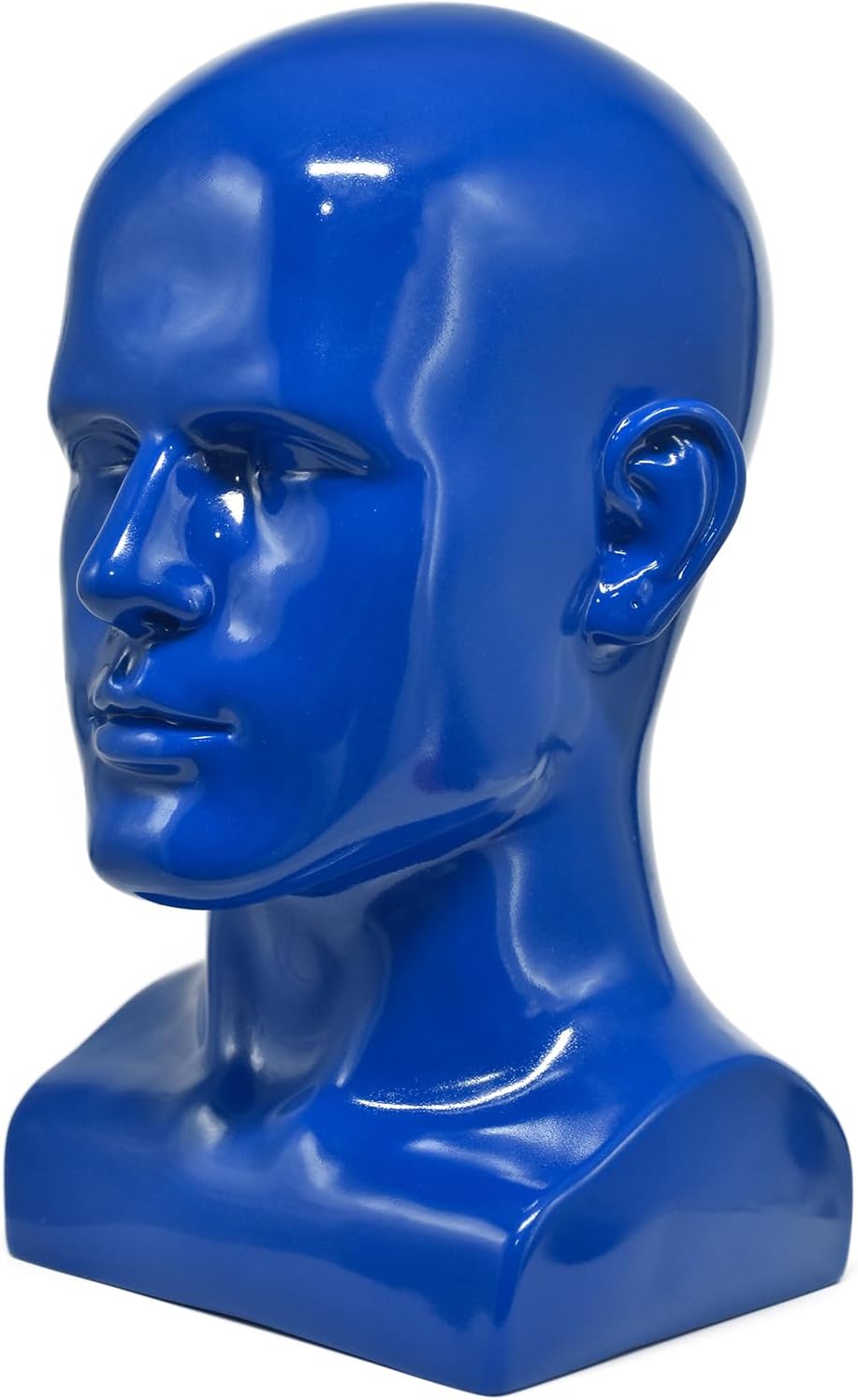 Professional Male Mannequin Head for Displaying Wigs, Hats, Sunglasses & Jewelry | Versatile Display Stand