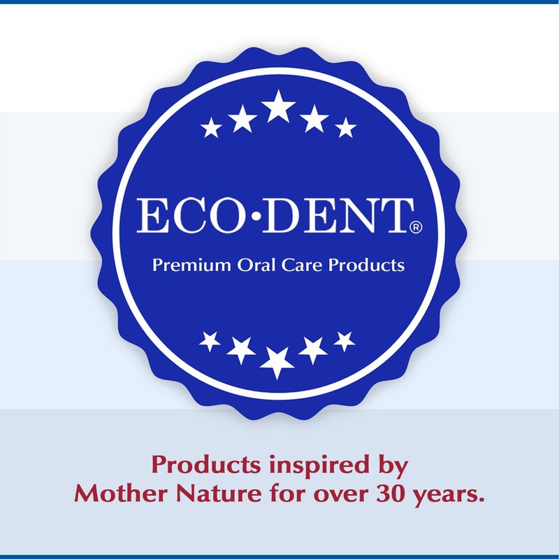 Eco-Dent Alcohol-Free Mouthwash, Cinnamon - Ultimate Essential MouthCare, Oral Care Mouth Wash for Adults, Baking Soda Mouth Rinse with CoQ10/Herbs/Essential Oils, 8 Fl Oz (Pack of 2)