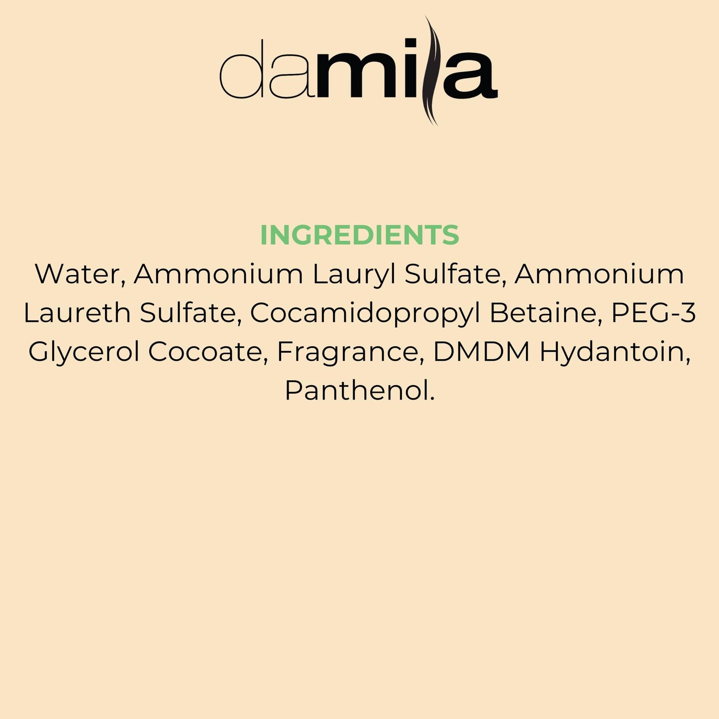 damila Deep Cleansing Shampoo - Clarifying Shampoo For All Hair Types - Degreases, Removes Residue and Product Build Up - Prepares Hair for Keratin Hair Treatment (4 Fl Oz)