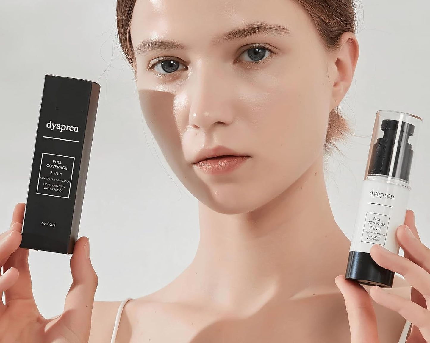 Natural Glow Enhancer Liquid Foundation - Lightweight, Buildable Coverage | 30ml, Ideal for All Skin Types