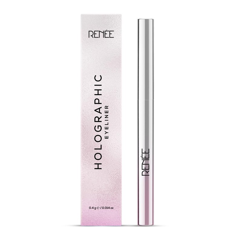 RENEE Holographic Eyeliner, Smudge-Proof & Long-Lasting, Easy Glide & Quick-Drying Formula with Monochrome Effect, Intense Color Pay-Off, Infused with Vitamin E, 04 Neptune