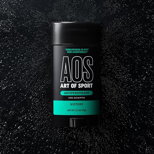Art of Sport Men¡¯s Antiperspirant ? Aluminum-Free, Natural Botanicals ? Eucalyptus Victory Scent ? Long-Lasting Sweat Protection ? Made for Athletes ? 2.7 oz (2-Pack)