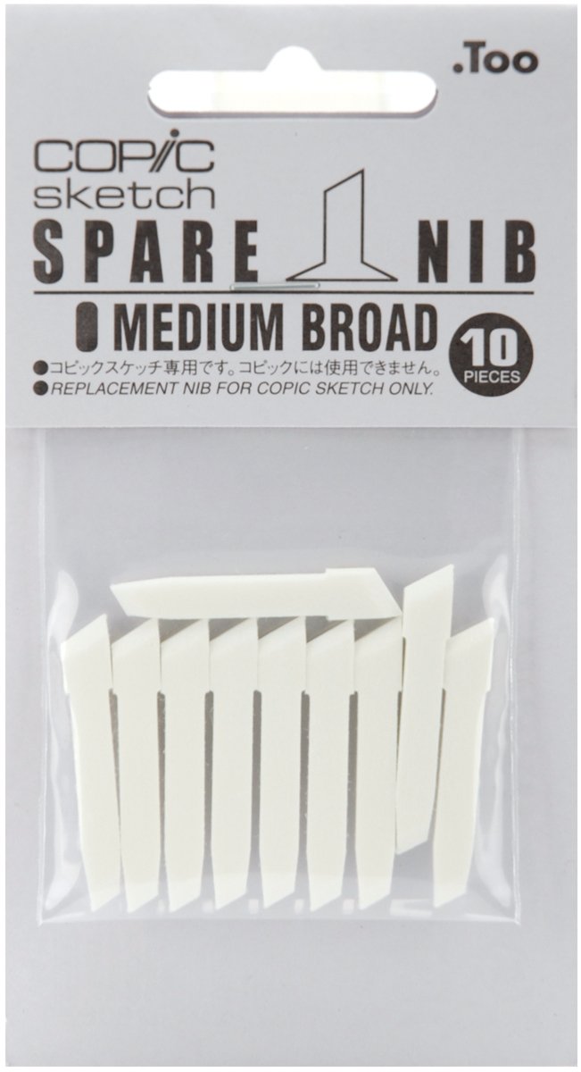 Copic Markers Medium Broad Nib White, 1 Count (Pack of 1)