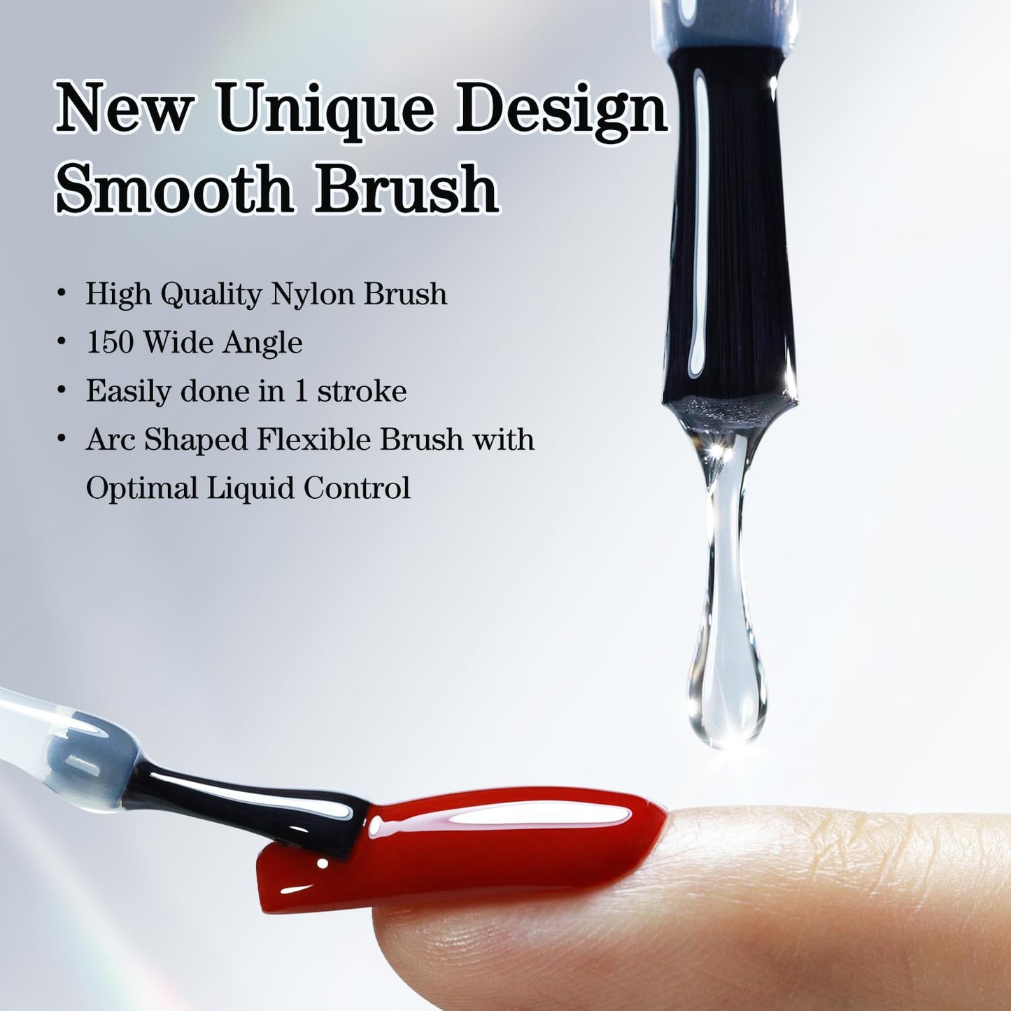 Double Rhythm 2 Pcs 15ML No Wipe Gel Top Coat and Base Coat Set Clear Glossy Gel Polish Kit Soak Off LED (Base and Top Coat)