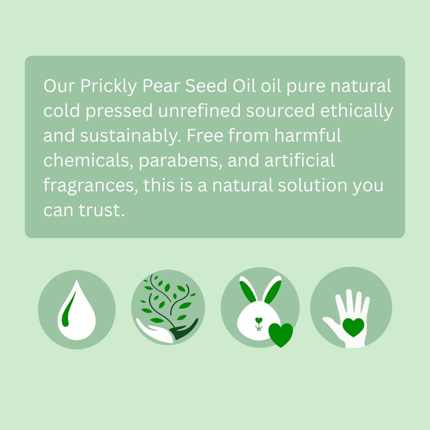 Prickly Pear Seed Oil Organic - Virgin (Cold Pressed, Unrefined) for hydrated skin, glowing mature skin. Nature’s Desert Secret for Radiant Skin and Hair 1 oz (30ml)