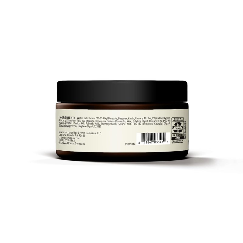 Cremo Men's Hair Clay - Premium Sculpting Clay for High Hold & Matte Finish | 4 Oz (Pack of 2)