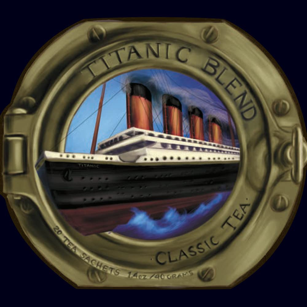 Harney & Sons RMS TITANIC Tea 20 Count Sachet Tin