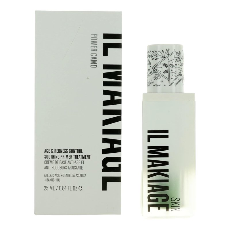 Il Makiage Power Camo Redness Defense - Age & Redness Control Soothing Primer: Green Tinted Makeup Primer that evens out skin tone and preps for makeup, enhancing your natural beauty.