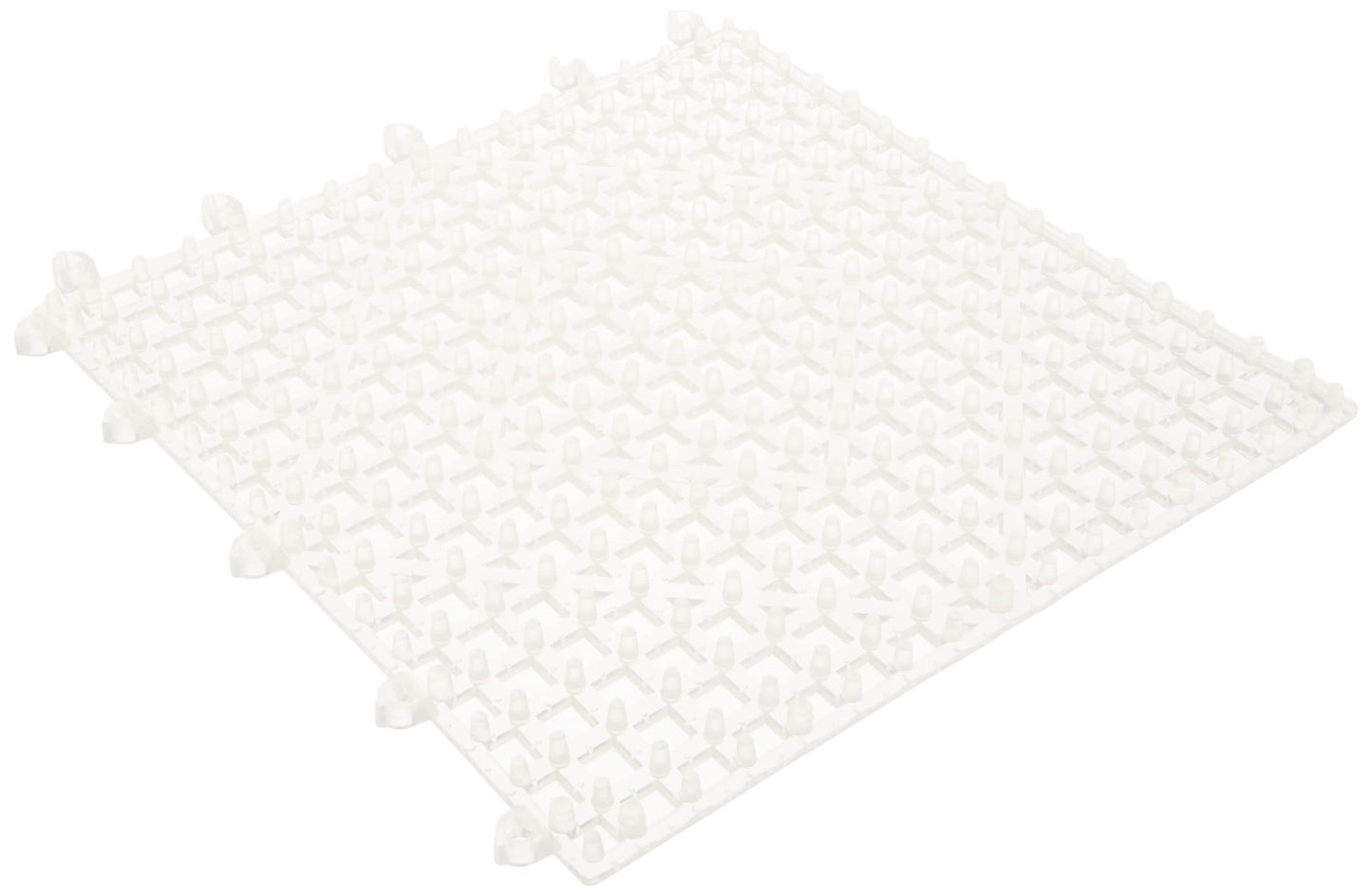 Winco Interlocking Bar Mat, 12 by 12-Inch, Clear