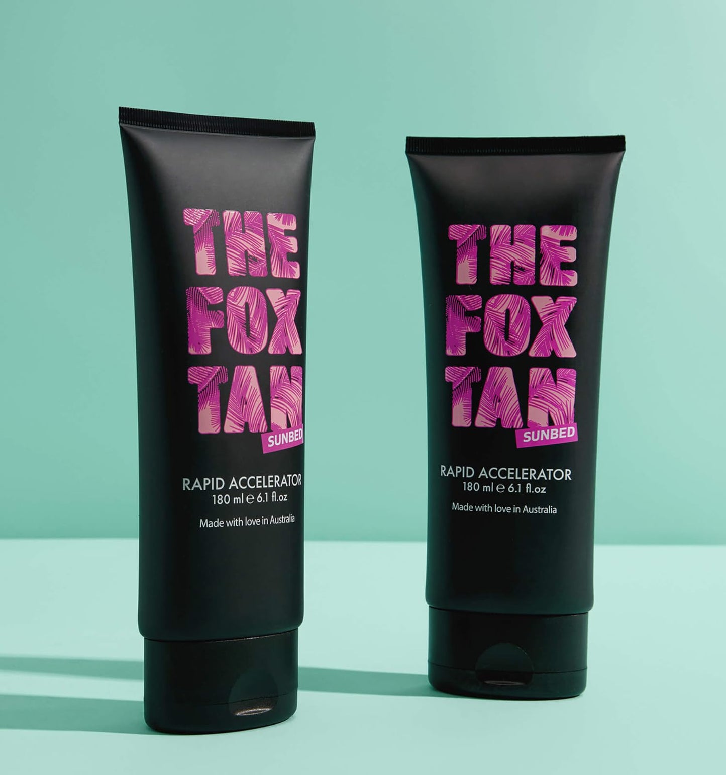 The Fox Tan Rapid Accelerator, Accelerator Lotion For Sunbed Tanning, Creates Darker, Faster & Long-Lasting Tans, Vegan & Cruelty-Free, 180mL