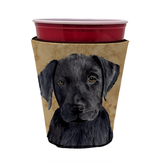 Caroline's Treasures SC9136RSC Labrador Red Cup Hugger Cup Cooler Sleeve Hugger Machine Washable Drink Sleeve Hugger Collapsible Insulator Beverage Insulated Holder
