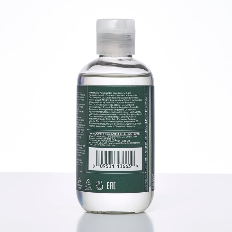 Tea Tree Lavender Mint Defining Gel, Lightweight Frizz Control, For Coarse, Curly + Dry Hair, 6.8 fl. oz