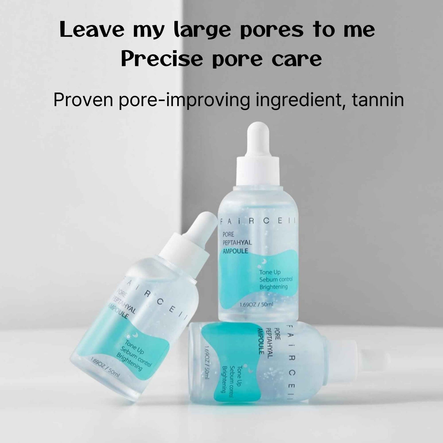 Faircell Pore Peptahyal Ampoule Pore Tightening and Soothing serum,