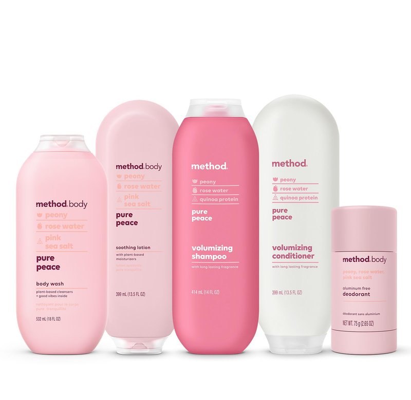 Method Volumizing Shampoo, Pure Peace, 3.4oz