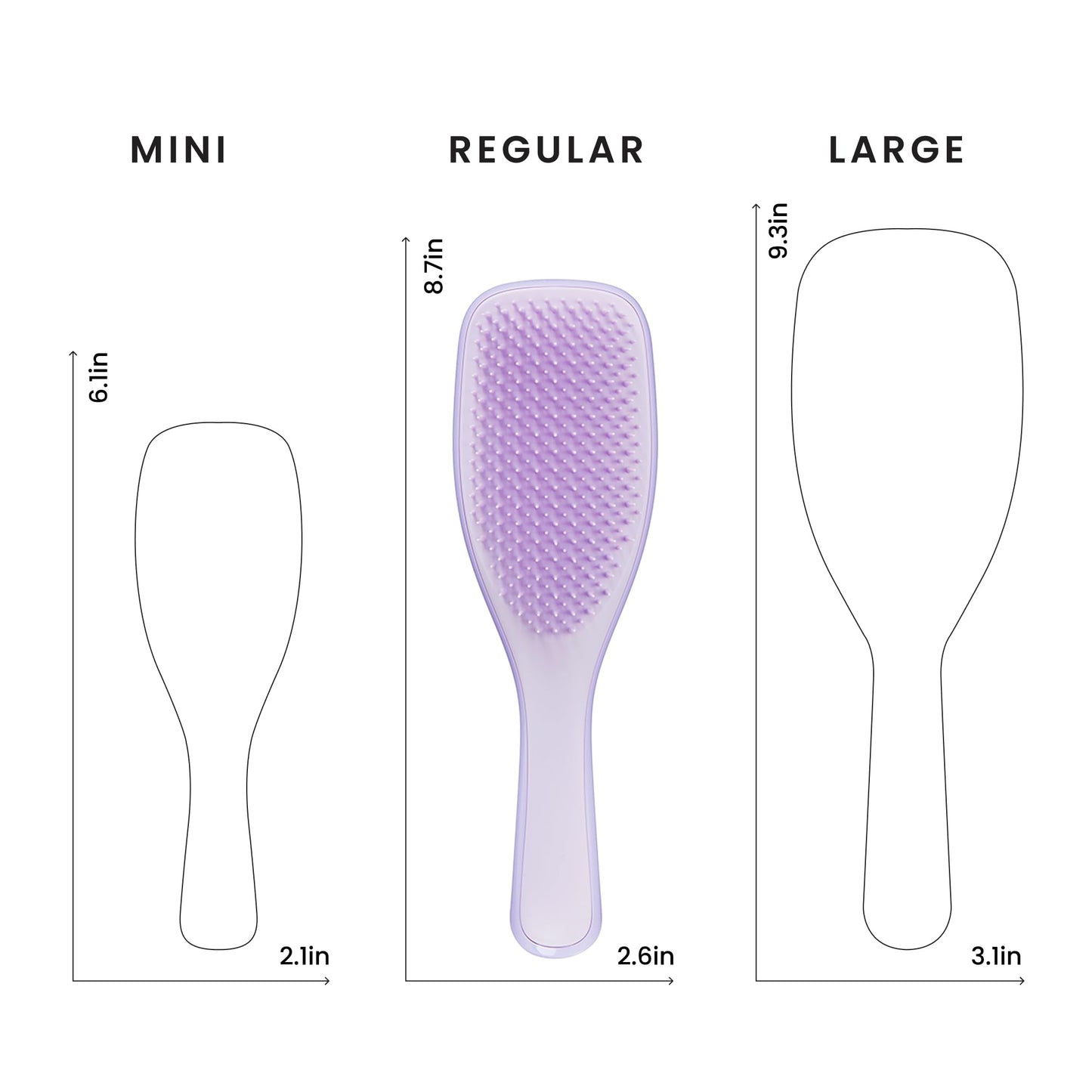 Tangle Teezer Fine Ultimate Detangler Brush for Fine Hair, Hypnotic Heather