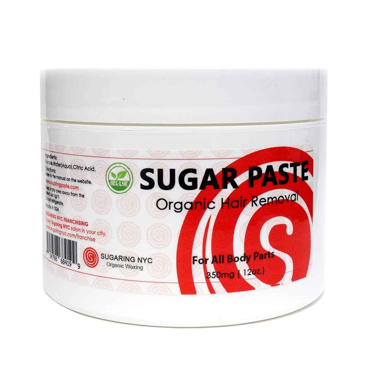 Sugaring NYC Medium Paste + Set of Waxing Strips (8 Pieces)