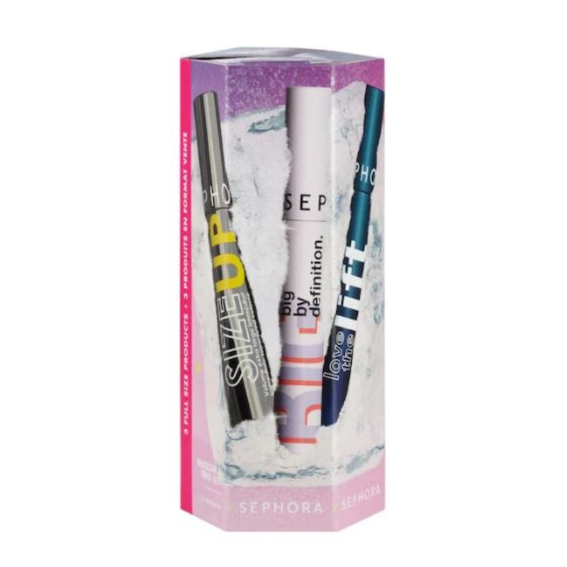 Sephora Favorites Limited Edition Mascara Trio Set - Size Up - Big By Definition - Love The Lift - Full Size