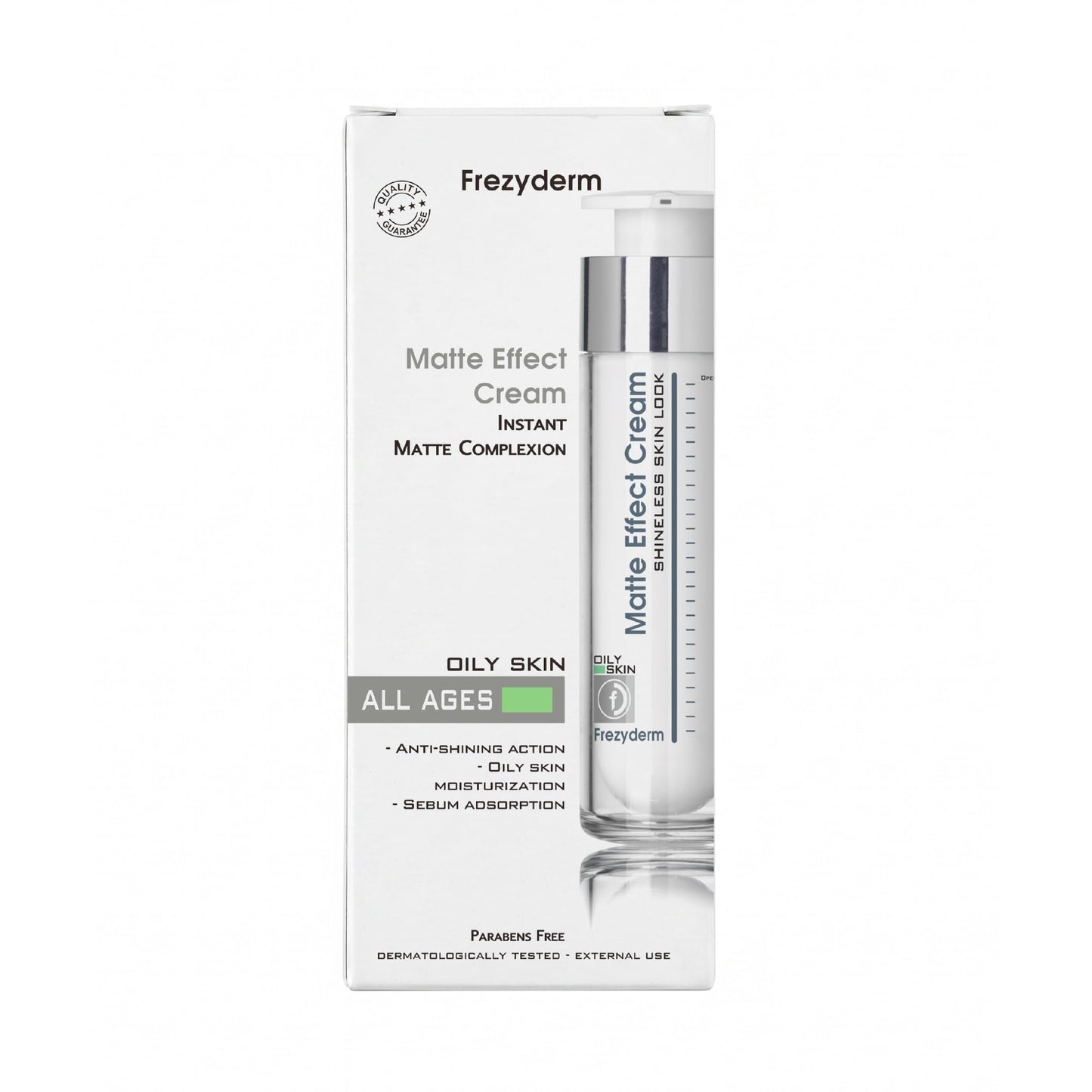 Frezyderm Matte Effect Shineless Skin Look Cream 1.7 Fl oz