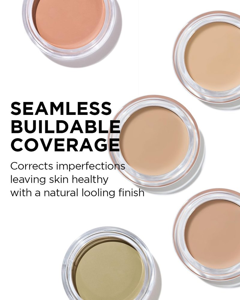 THESAEM Cover Perfection Pot Concealer 0.14oz - 01 Clear Beige for Fair to Medium Skin Tones - Single Pot Intensive Coverage Balm for Dark Circles, Blemishes & Imperfections - Korean Makeup