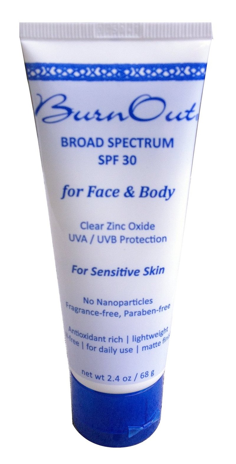 BurnOut SPF 30 Sunscreen for Face & Body - Broad Spectrum Protection