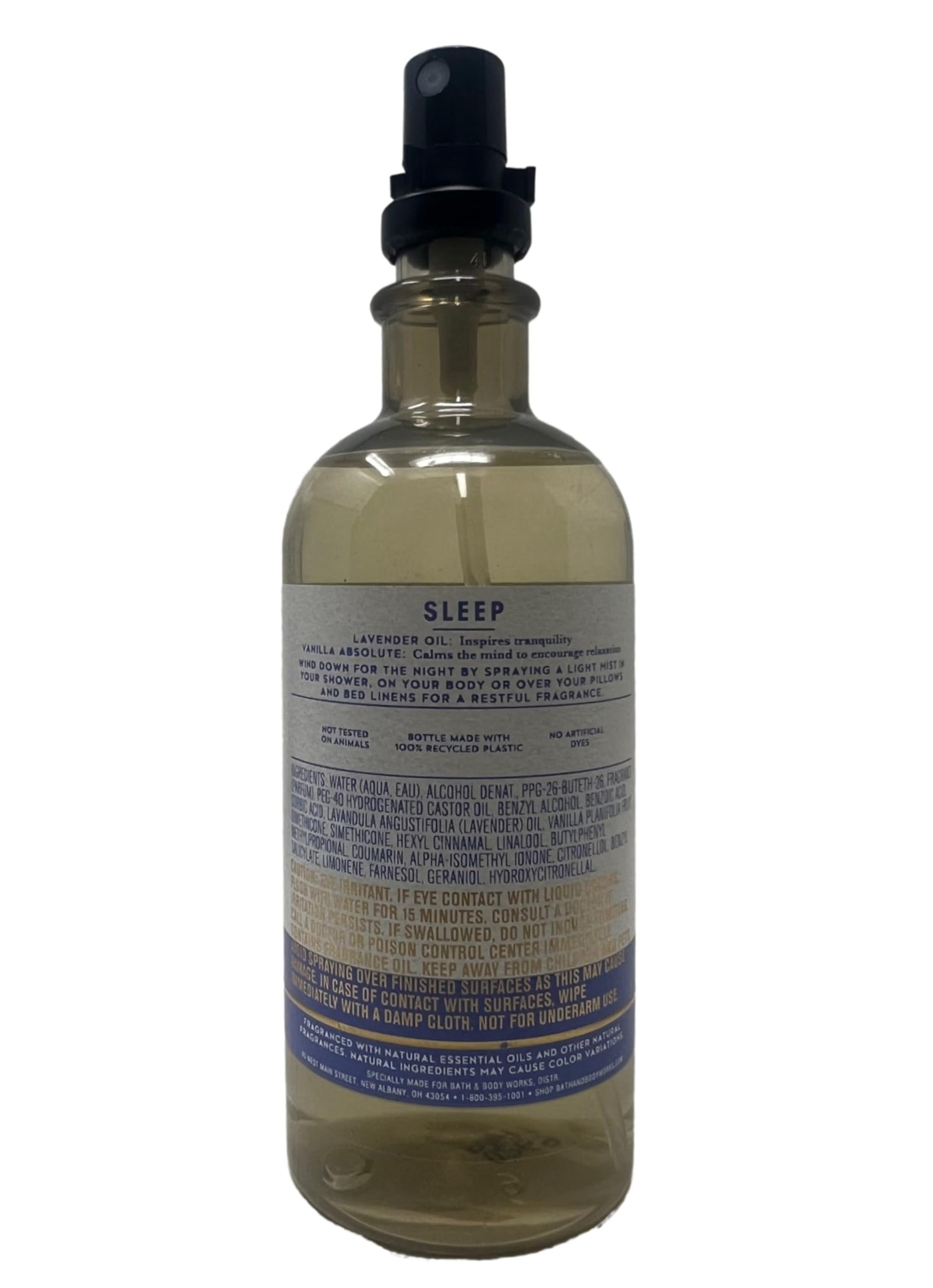 Bath & Body Works - Aromatherapy - Sleep - Lavender Vanilla - Pillow Mist & Body Cream - Gift Set – New 2017