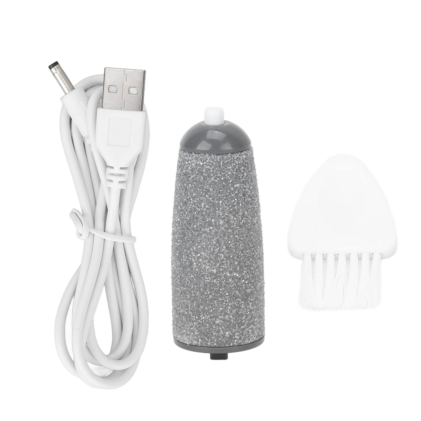Pongnas Portable Electric Feet Callus Remover Rechargeable, Professional Foot File Scrubber Pedicure Tools with 2 Gears, Pedicure Tools kit Feet Care for Dead Skin Cracked Heels