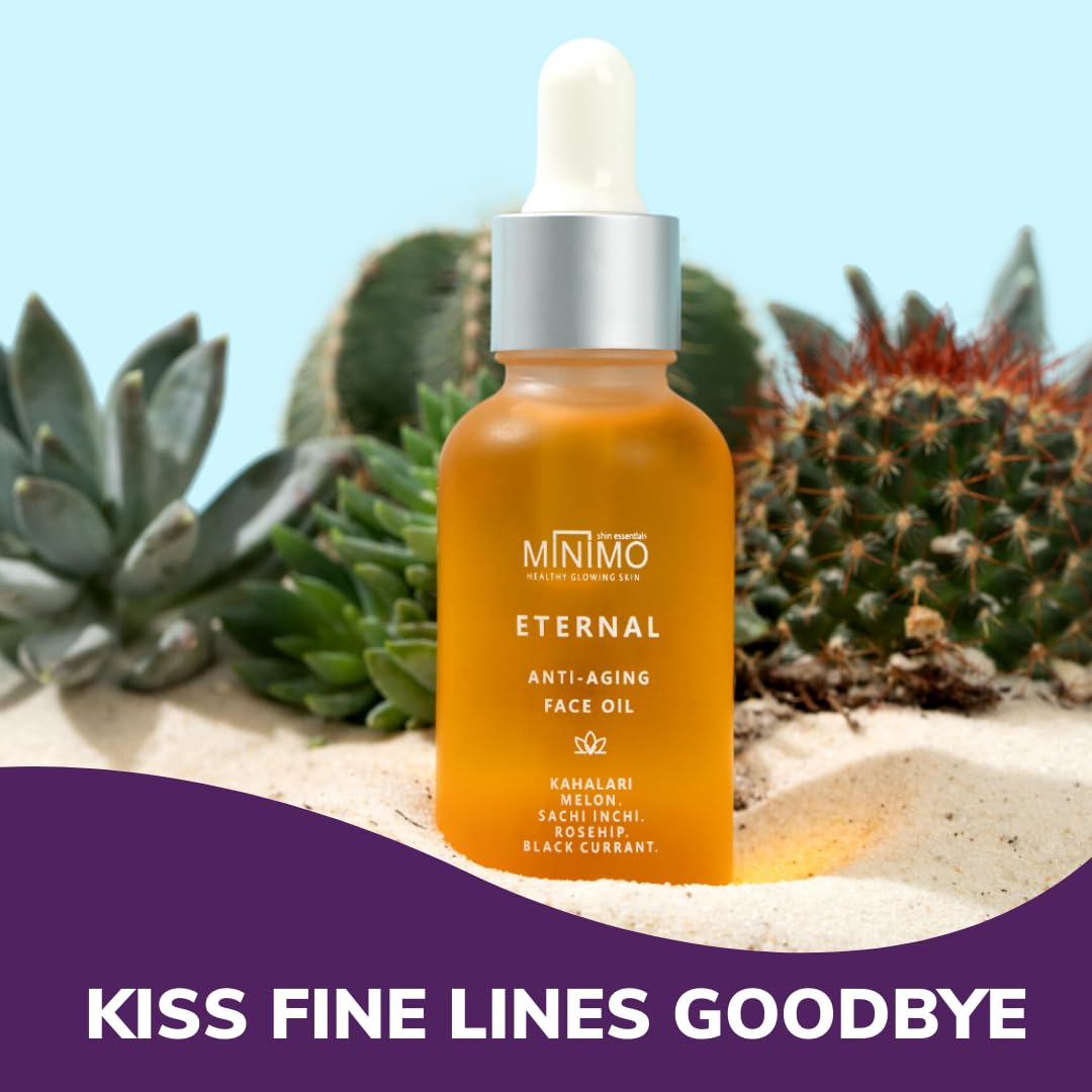 Minimo Skin Essentials Vitamin C Glow Face Oil ā Facial Oil Instantly Nourishes | Vitamin C face Oil for glowing Radiant skin | Eternal Concentrated Lightweight Youth Enhancing Daily Face Oil - 1 oz