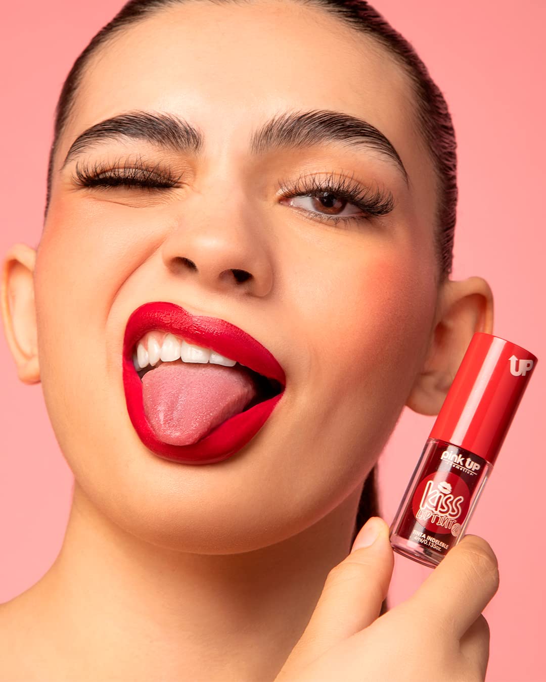 Pink Up Kiss Lip Tint | Lip Tint Stain | Lip | Long-lasting lip tint | Non-transferable | Intense colours | Natural effect | Lips | Eyes and Cheeks | Non-drying | Color Pretty