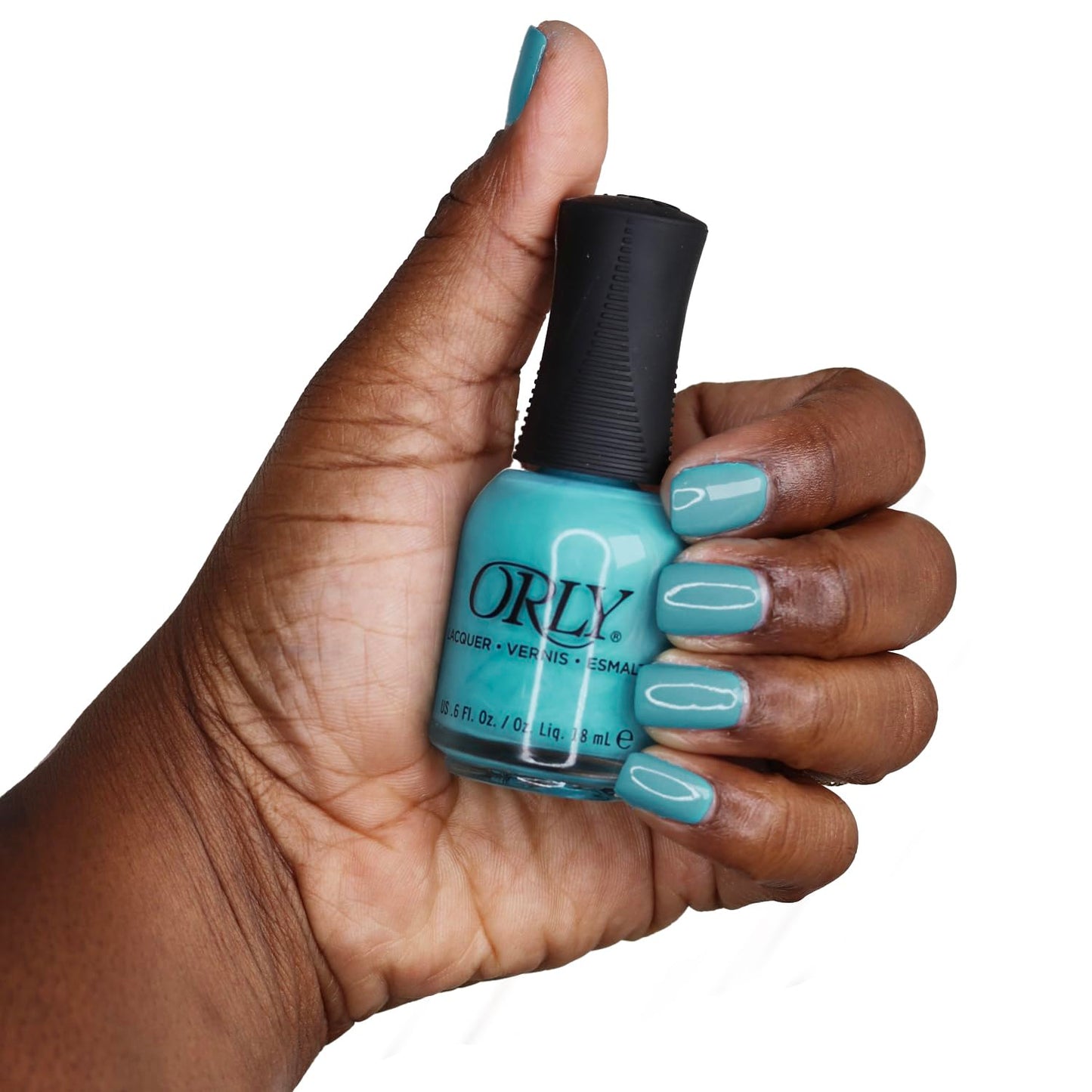 Orly Nail Polish Mallrat | Limited Edited 1980s Collection | Bright Aqua | Long-Wearing, Quick Drying & Chip Resistant Formula | Salon-Like Finish | Vegan, Cruelty Free (18ML)