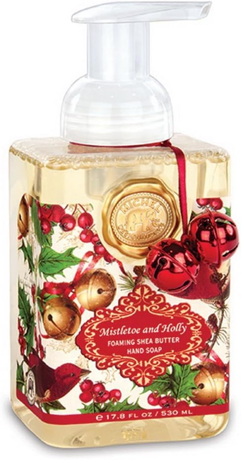 Mistletoe & Holly Foaming Hand Soap - 17.8 oz | Holiday Gift Set