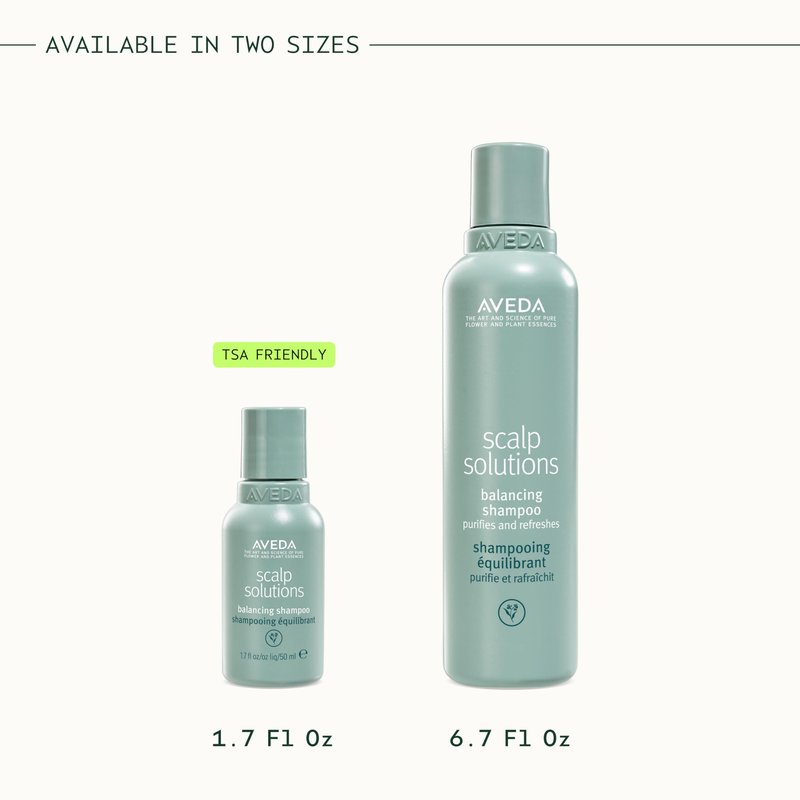 Aveda Scalp Solutions Balancing Shampoo | Gently Removes Pollution & Build-Up, Improves Scalp Hydration | for All Hair Types | Citrus, Floral, Mint Aroma | 94% Naturally Derived*, 6.7 Fl Oz