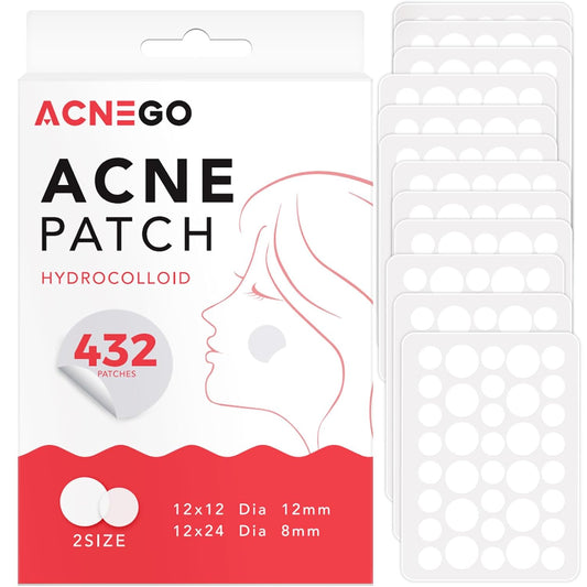 216 Counts Pimple Patches for Face, Hydrocolloid Acne Patches Zit Patches for Face Acne Spot Treatment Patch Cystic Acne Treatment Stickers Blemish Hydrocolloid Cover for all Skin Type