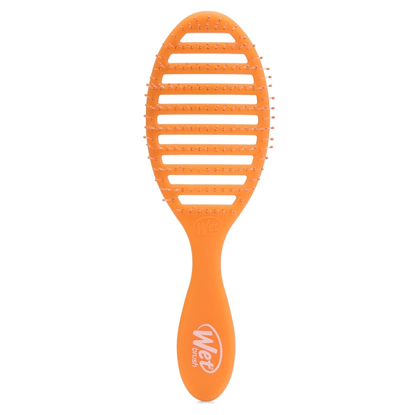 Wet Brush Speed Dry Hair Brush - Pink - Vented Design and Ultra Soft HeatFlex Bristles Are Blow Dry Safe With Ergonomic Handle Manages Tangle and Uncontrollable Hair - Pain-Free