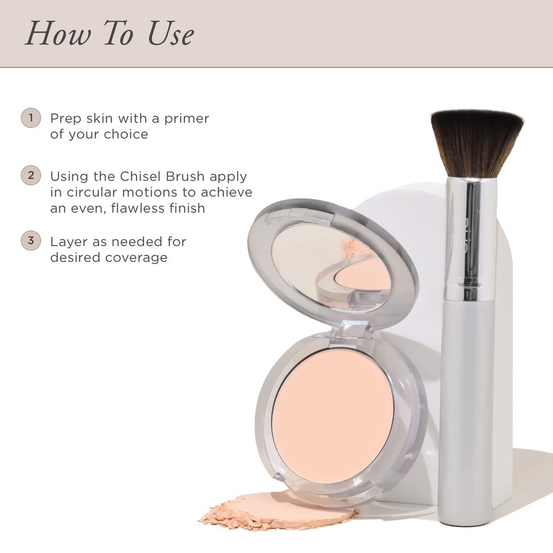 PUR Beauty 4-in-1 Pressed Mineral Makeup Powder Foundation with SPF 15 - Concealer & Finishing Compact Pressed Powder for Face - Buildable Medium to Full Coverage Foundation Powder (Light Porcelain)
