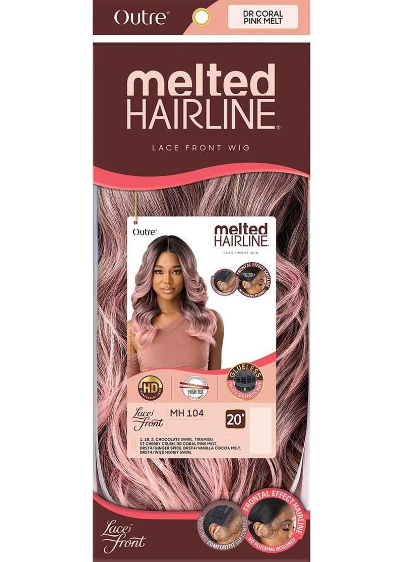 Outre Lace Front Wig - Melted Hairline - MH 104 (DRST4/GINGER SPICE)