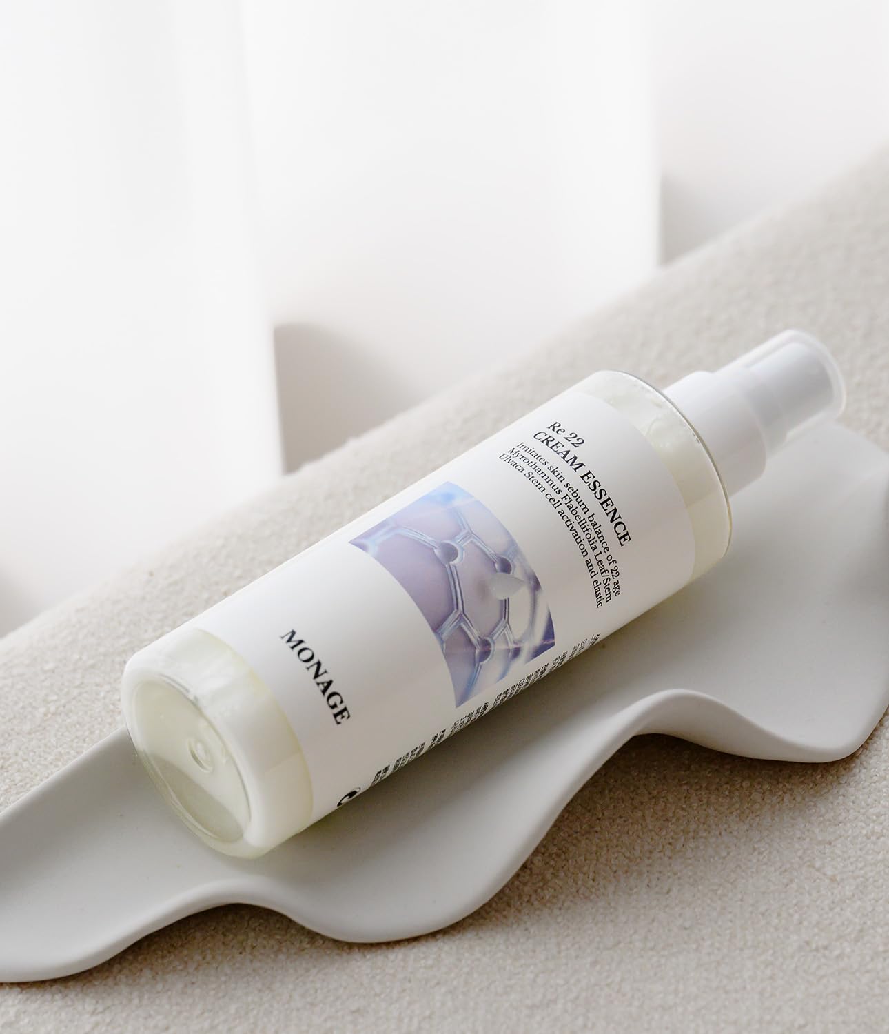Korean Skin Care Cream Essence - All-in-One Hydrating Spray with Resurrection Plant & Sea Lettuce Stem Cells | 150ml / 5.07 fl. oz