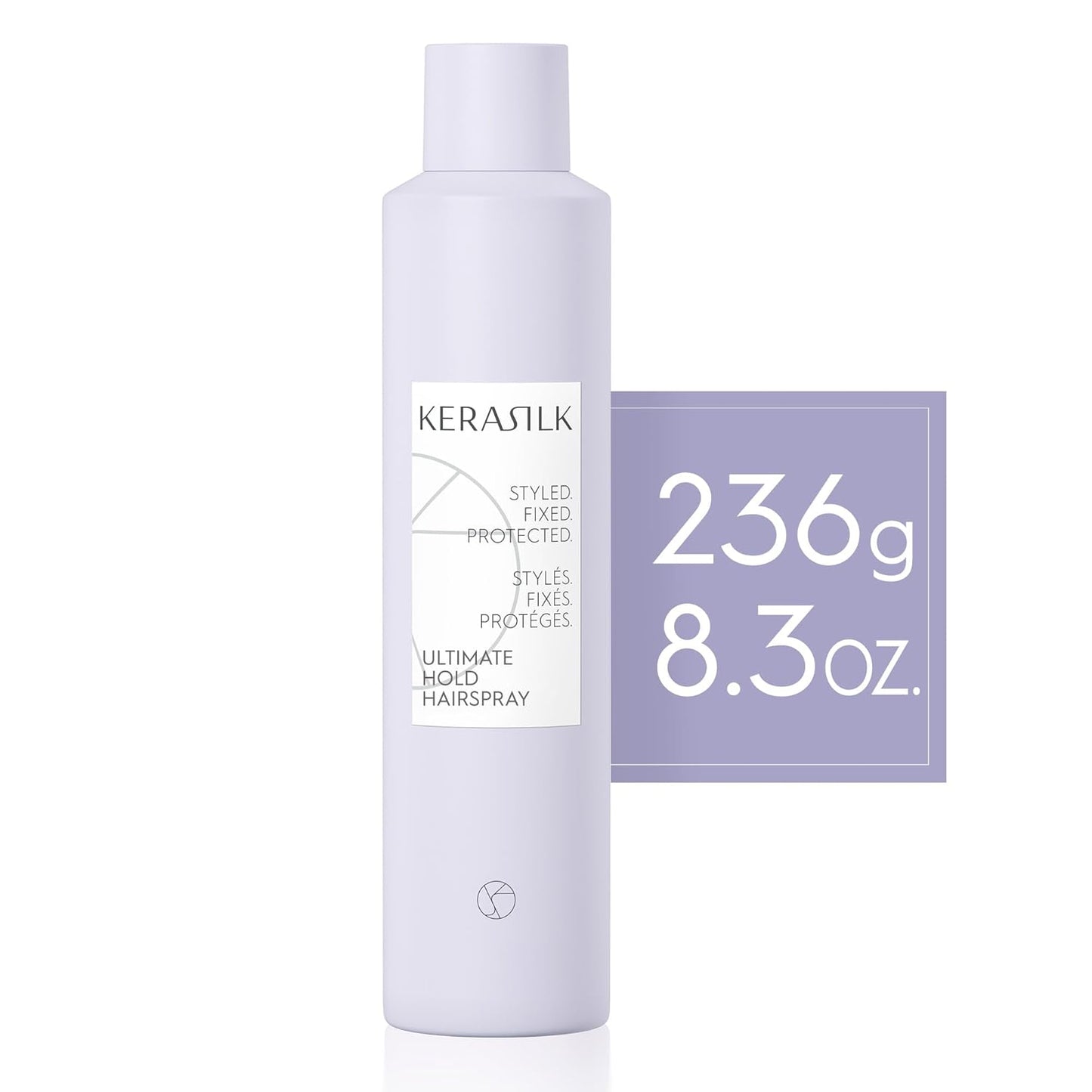 Kerasilk Ultimate Hold Hairspray - Ultra-Strong Hold & Shine, Vegan, 300 ml