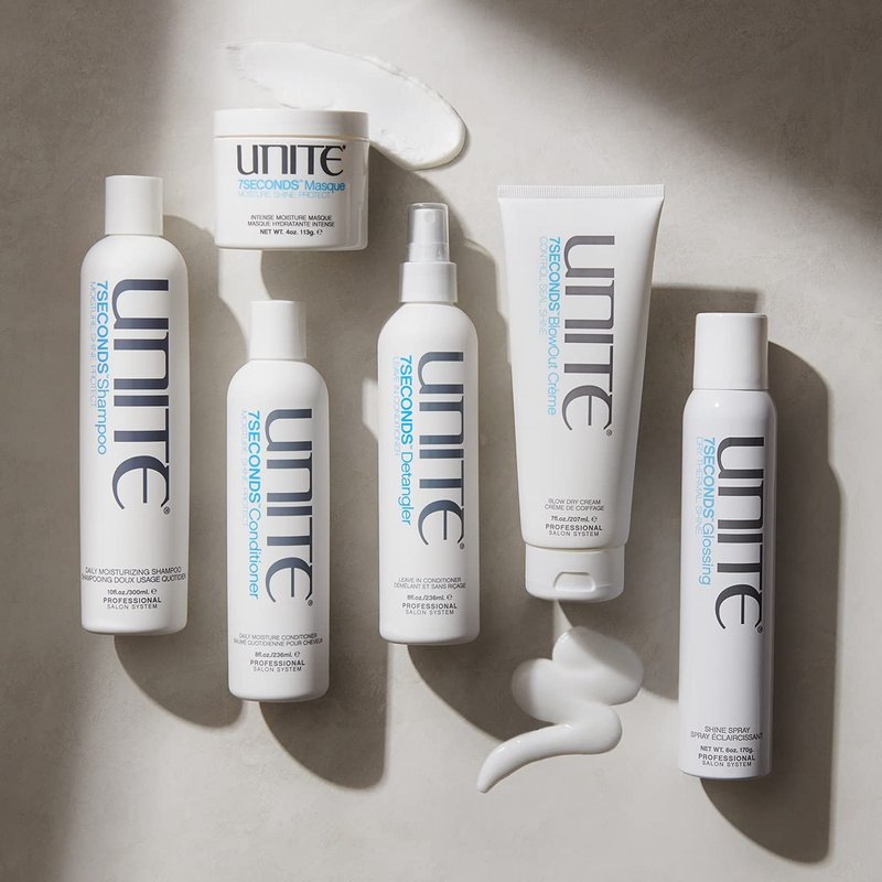 UNITE Hair 7SECONDS Conditioner | Hydrating, Repairing & Protective Daily Conditioner with Shea Butter & Argan-Infused Oil | 8 Fl Oz