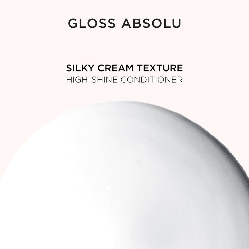 Kerastase Gloss Absolu High-Shine Anti-Frizz Conditioner - Deeply Hydrates & Detangles, Instantly Softens, For Glossy & Bouncy Hair, 8.45 Fl Oz