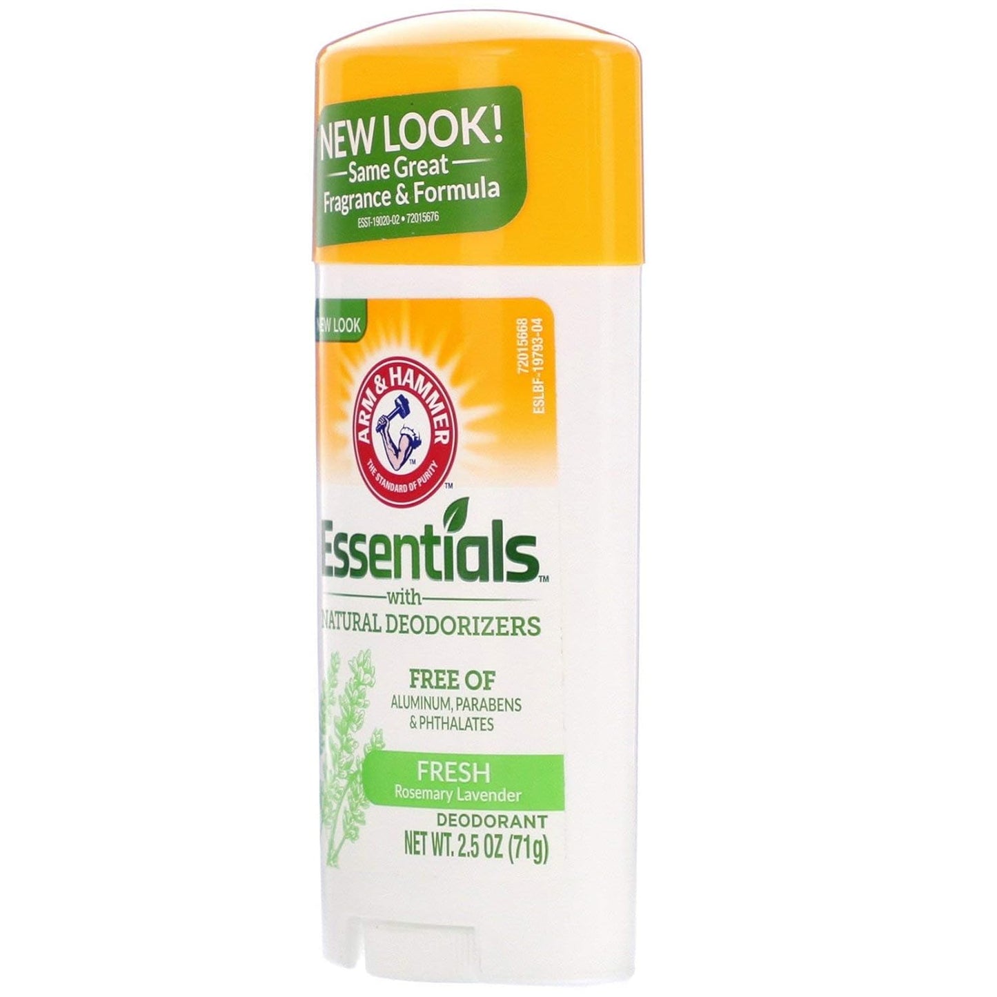 ARM & HAMMER Natural Deodorant - Fresh Scent, 2.50 oz | Pack of 10