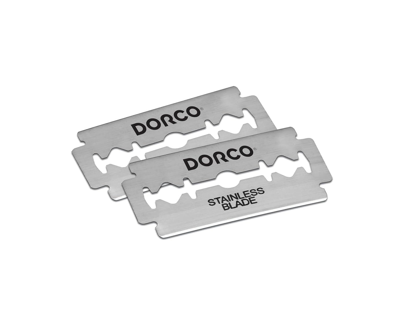 Dorco ST300 Platinum Double Edge Razor Blades - 500 Count Premium Stainless Steel for Smooth Shaving