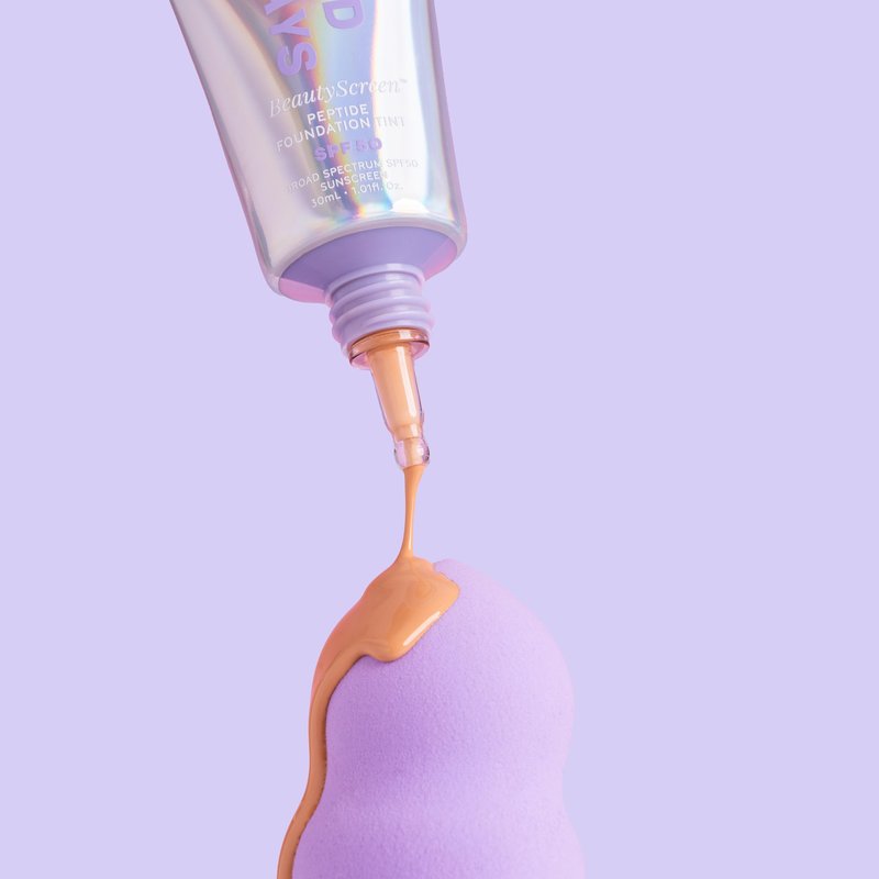 Naked Sundays BeautyScreen Peptide Foundation Tint - SPF 50 Tinted Sunscreen & Skincare Makeup with Zinc Oxide, Niacinamide - Lightweight Natural Coverage, 1.5 Fair Cool, 1.01 Oz
