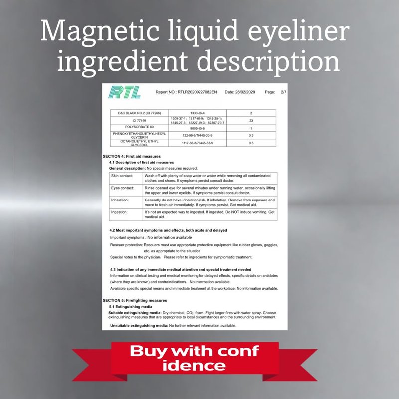 Houldhowd Magnetic eyelashes with eyeliner (5 pairs), is simple and convenient to wear, can be reused, glue-free, and can be used longer with 2 eyeliners (natural styles)