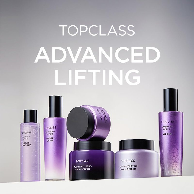 CHARMZONE TopClass Advanced Lifting Gel Skin 4.06 oz (120ml) – Collagen-Infused Lifting Formula for Enhanced Firmness, Deep Hydration, and Restored Elasticity