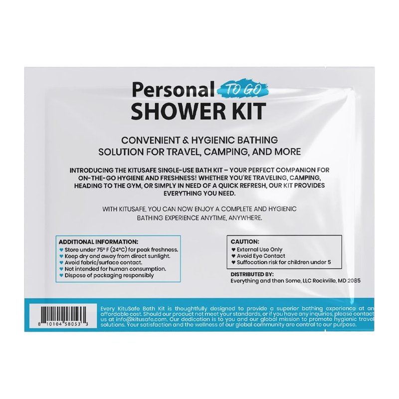Compact Personal Shower Kit To-Go– Your Hygiene Companion for Travel, Gym, and Outdoor Adventures (10)