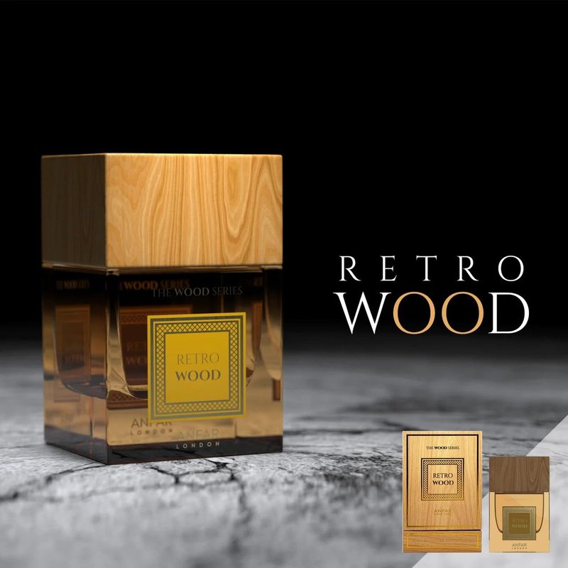 Anfar Retro Wood for Unisex - 3.4 oz Extrait De Parfum Spray