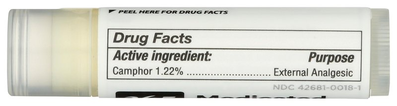 365 by Whole Foods Market, Medicated Lip Balm, Soothing Relief for Dry Chapped Lips, 0.15 Ounce